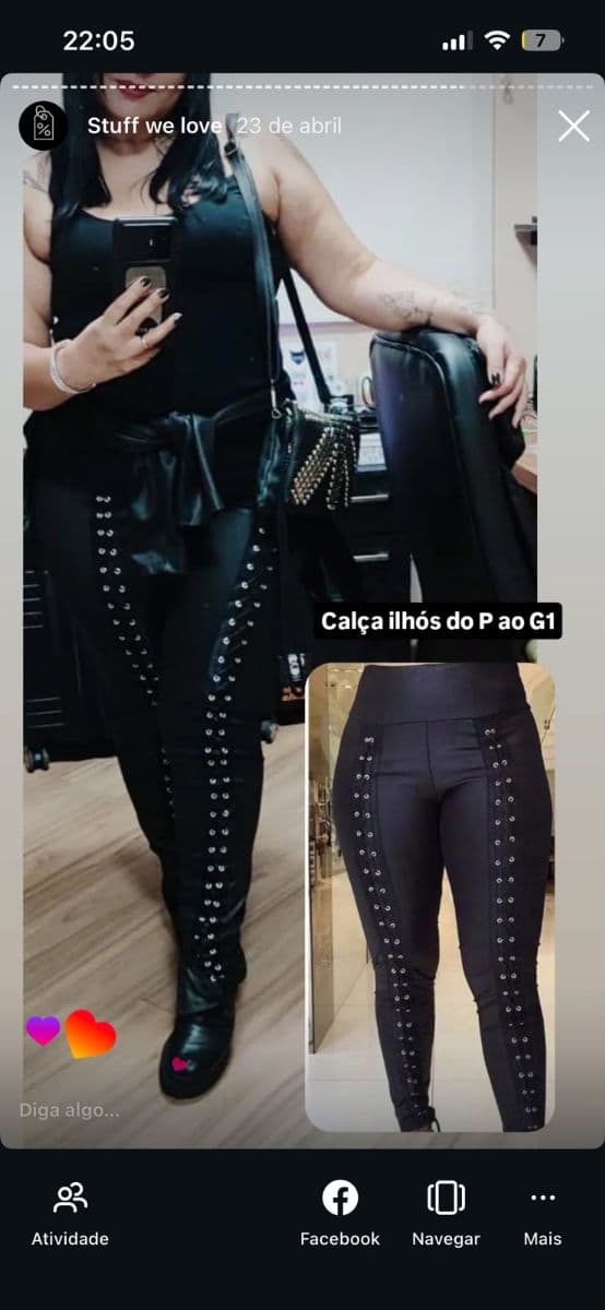 Calça Ilhoes