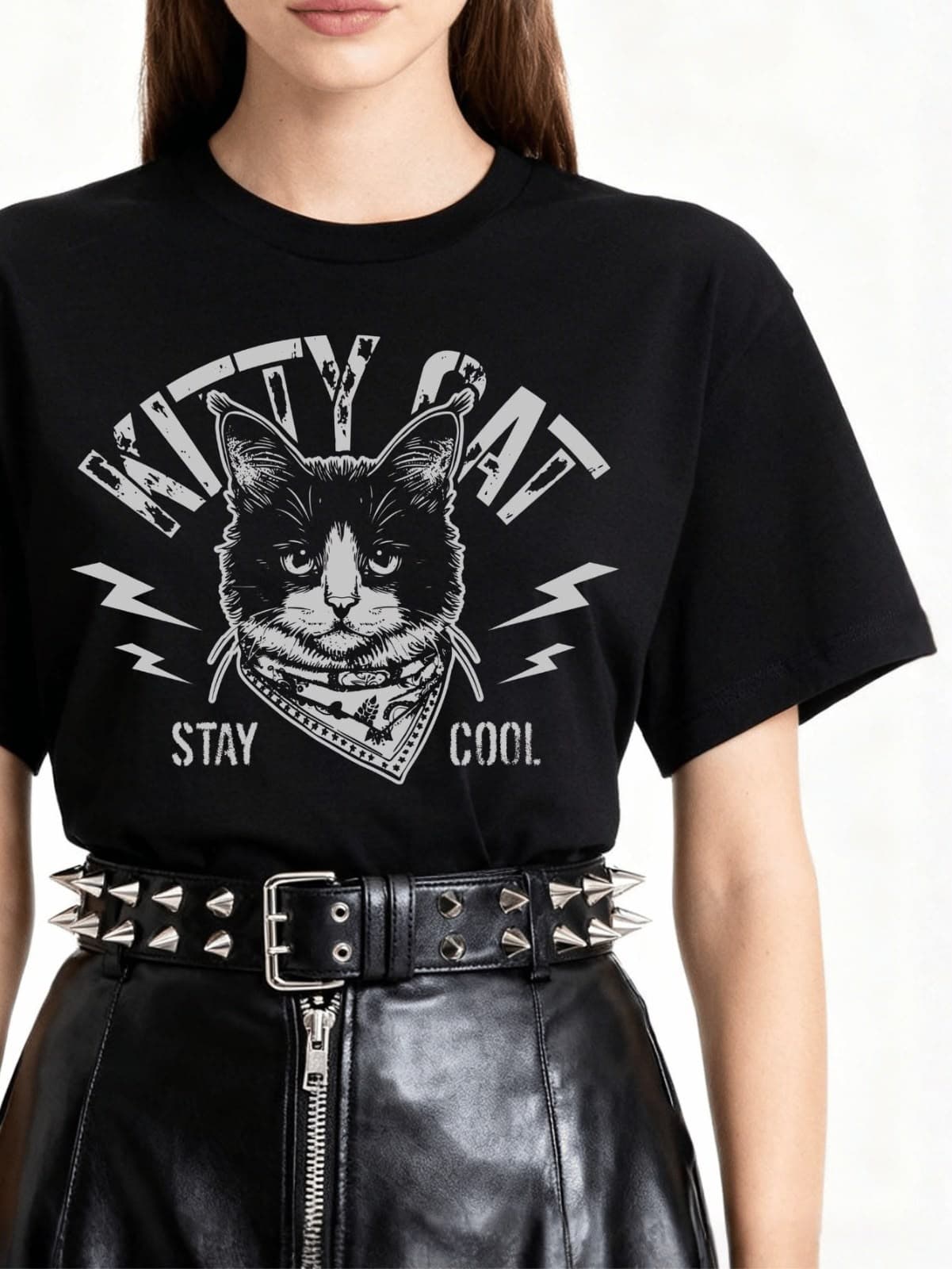 Camiseta Gato Black