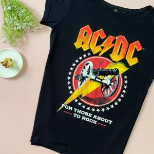 T-shirt Feminina | AC/DC