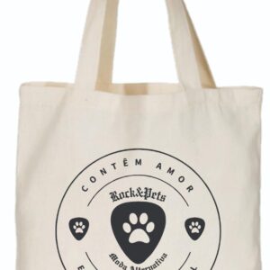 EcoBag Rock&Pets "Contém Amor e Rock'n'Roll"
