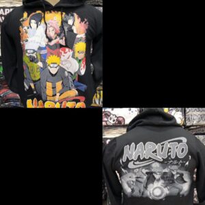 Moletom Canguru com Capuz Naruto